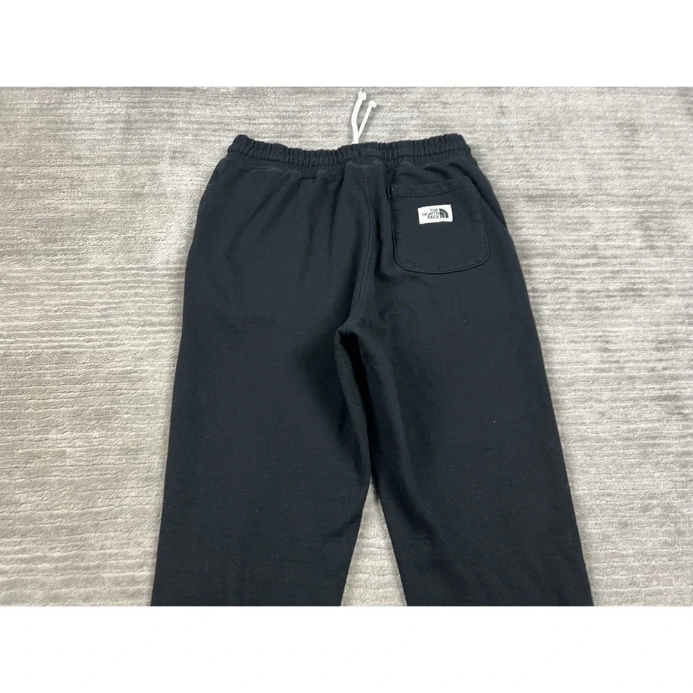 The North Face Pants Joggers Mens Medium Black Pull On Drawstring Running Gym‎